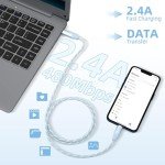 3-Pack 6FT USB C to Lightning Fast Charger