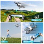 Foldable Mini Drone with 1080P Camera for Beginners