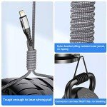 Durcord MFi Certified 10FT iPhone Charger Cable 3-Pack