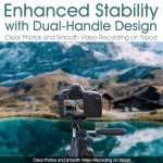 UBeesize 74" Tripod with Phone Holder & Remote