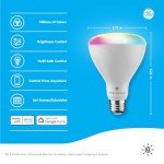GE CYNC Smart Color Changing LED Bulbs (2 Pack)