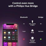Philips Hue Smart Color-Changing LED Bulbs - 4 Pack