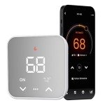 Smart WiFi Thermostat - Compatible with Alexa & Google