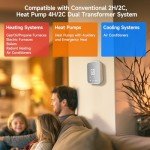 Smart WiFi Thermostat - Compatible with Alexa & Google