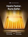 Dreo 1500W Portable Electric Space Heater with Remote