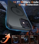 FNTCASE Magnetic Matte iPhone 12 Phone Case