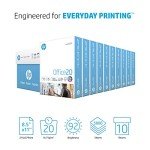 HP Office 20 lb Printer Paper, 5000 Sheets