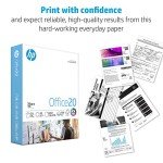 HP Office Paper 8.5 x 11, 20 lb, 2500 Sheets