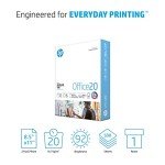 HP 8.5x11 Office Paper, 500 Sheets, 20 lb