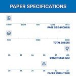Premium 28 lb Color Printer Paper, 500 Sheets