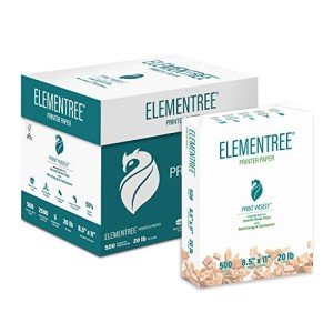 Elementree Eco-Friendly Printer Paper, 2500 Sheets