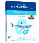 Hammermill Great White 30% Recycled Printer Paper