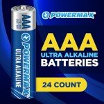 Powermax 24 AAA Ultra Long Lasting Alkaline Batteries