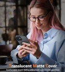 FNTCASE Magnetic Matte iPhone 12 Phone Case