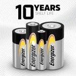 Energizer Size D Alkaline Batteries 12 Count Pack