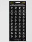 POWEROWL 40-Pack LR44 Coin Cell Batteries 1.5V