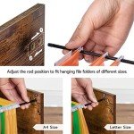 HOOBRO Lateral File Cabinet with Charging Station