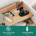 YITAHOME Charging File Cabinet for Home Office