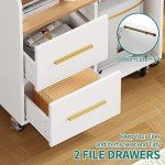 YITAHOME Charging File Cabinet for Home Office