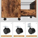 HOOBRO Lateral File Cabinet with Charging Station