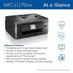 Brother MFC-J1170DW Wireless All-in-One Printer