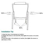 OLIXIS Set of 4 Leather Reception Chairs