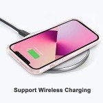 JJGoo Clear Glitter TPU Case for iPhone 13