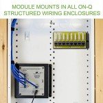 Legrand OnQ Cat 6 Network Module with 8 Ports