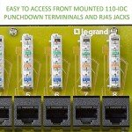 Legrand OnQ Cat 6 Network Module with 8 Ports