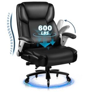 Ergonomic Big & Tall Executive Office Chair, 600lbs