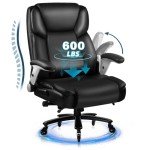 Ergonomic Big & Tall Executive Office Chair, 600lbs