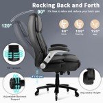 Ergonomic Big & Tall Executive Office Chair, 600lbs