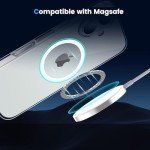 Temdan Clear iPhone 16 Case with MagSafe Compatibility