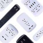 Philips 6-Outlet Surge Protector with Protection Indicator