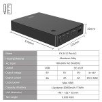 Shanqiu Mini UPS Backup Power Supply for Devices