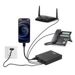 Shanqiu Mini UPS Backup Power Supply for Devices