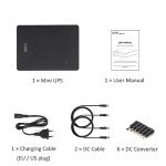 Shanqiu Mini UPS Backup Power Supply for Devices