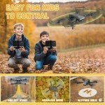 Kids Drone with 1080P HD Camera - Foldable Fun