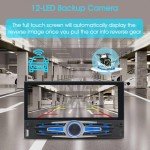 6.86'' Single Din Wireless Car Stereo with Apple CarPlay & Android Auto