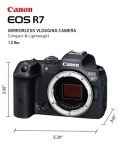Canon EOS R7 Mirrorless Camera Body - 32.5MP