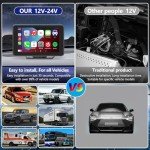 Gegaibe Wireless Car Stereo with Touch Screen