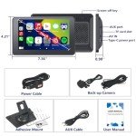 Gegaibe Wireless Car Stereo with Touch Screen
