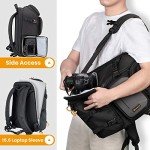 TARION Large Waterproof Camera Backpack for DSLR