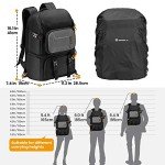 TARION Large Waterproof Camera Backpack for DSLR