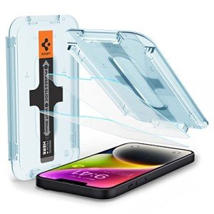 Spigen GlasTR EZ FIT 2-Pack Screen Protector for iPhone