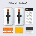 Spigen GlasTR EZ FIT 2-Pack Screen Protector for iPhone
