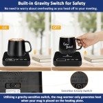 Smart Coffee Mug Warmer with Temperature Display
