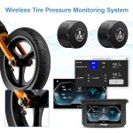 Portable Wireless Carplay & Android Auto Screen for Motorcycles
