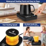 Smart Coffee Mug Warmer with Temperature Display