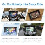 Portable Wireless Carplay & Android Auto Screen for Motorcycles